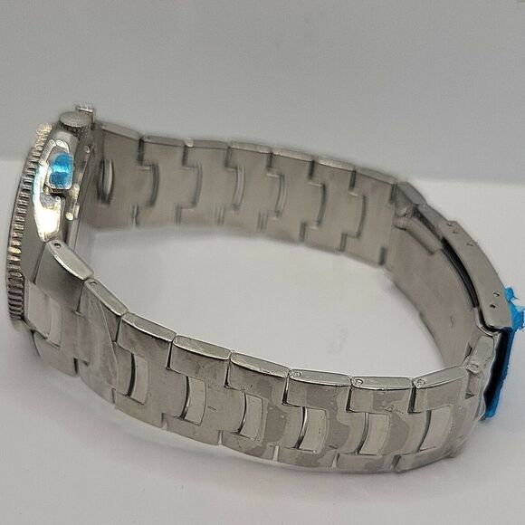 ARMANI AR0690 Men's Stainless Steel Analog Dial Quartz Genuine Wrist Watch BC481 - Picture 8 of 10